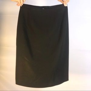 Ann Taylor Black Pencil Skirt